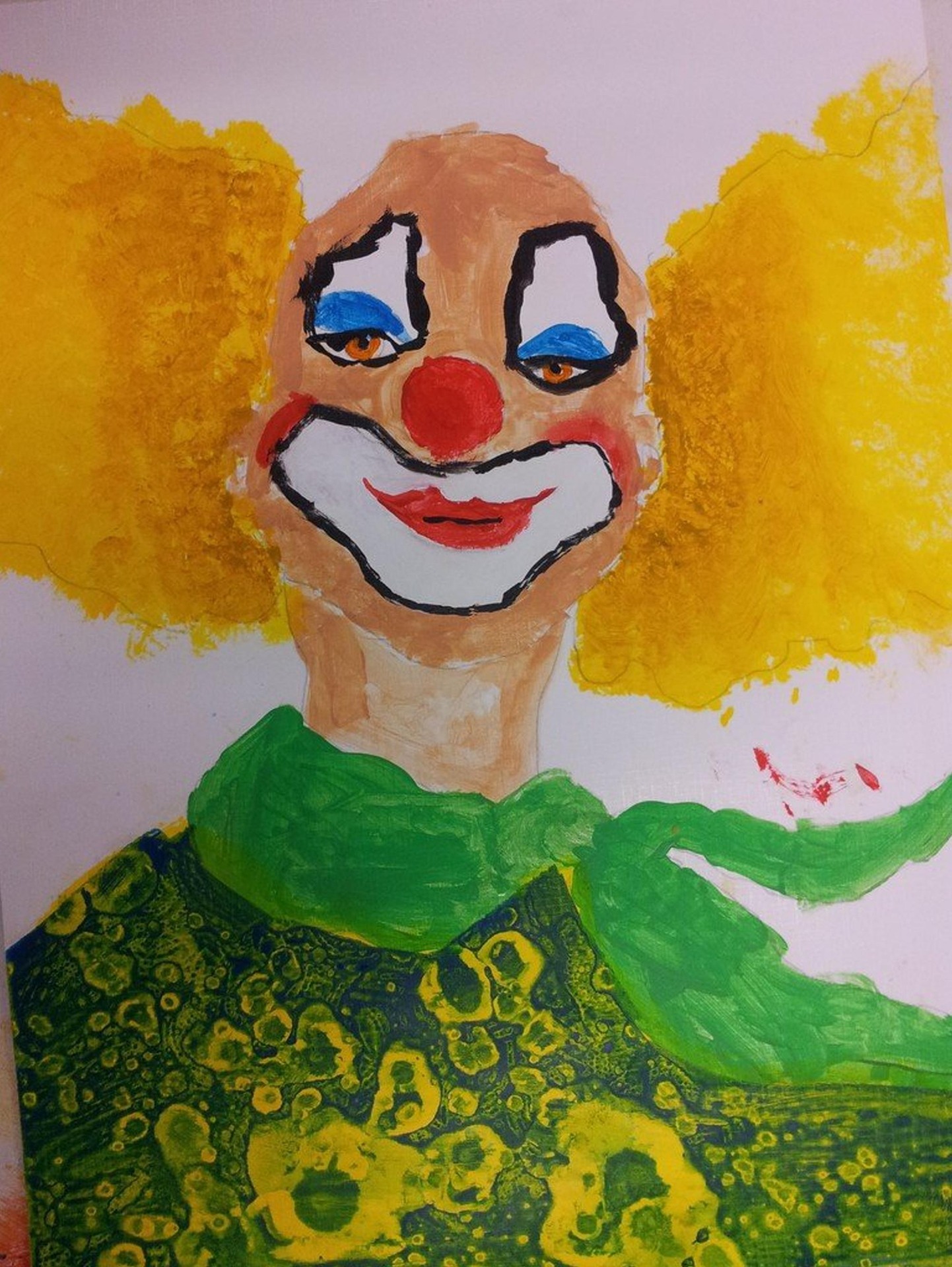 derwolf-kindermalkurs-clown Kinderkurs – Bild 1